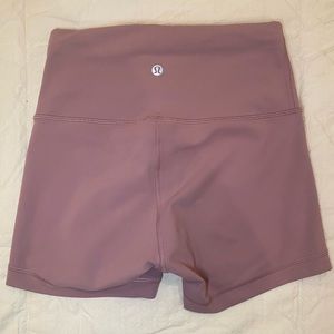 COPY - High rise Lululemon shorts 4 inch shorts size 6
